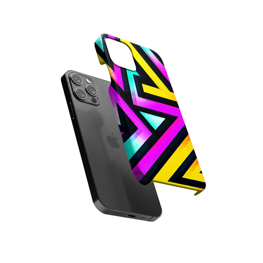 Abstractive Triangle Slim Hard Case