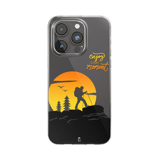 Enjoy every Moment Clear Silicone Case