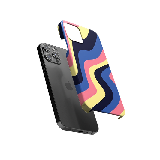 Wavy Colours Slim Hard Case