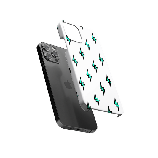 Blue Flashes Slim Hard Case