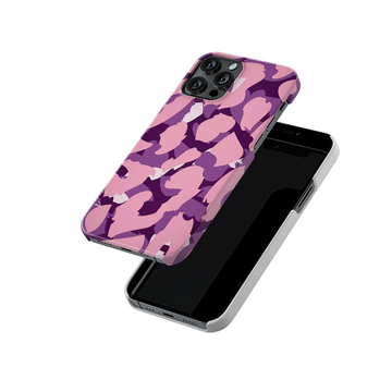 Pink, Purple Smudge Art Slim Hard Case