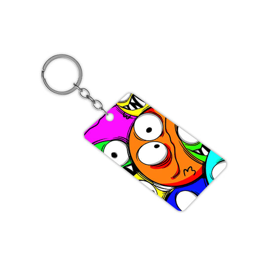 Funny Momos Keychain