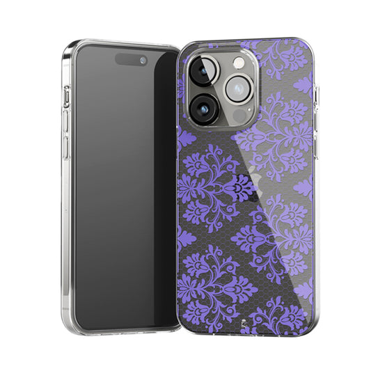 Motif pattern Clear Silicone Case