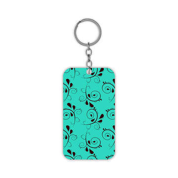 Motif Pattern Keychain