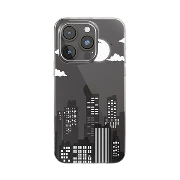 Night City Clear Silicone Case