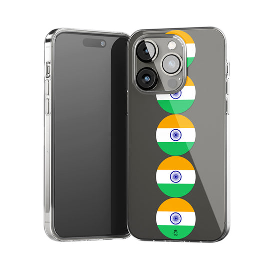 India Love Clear Silicone Case