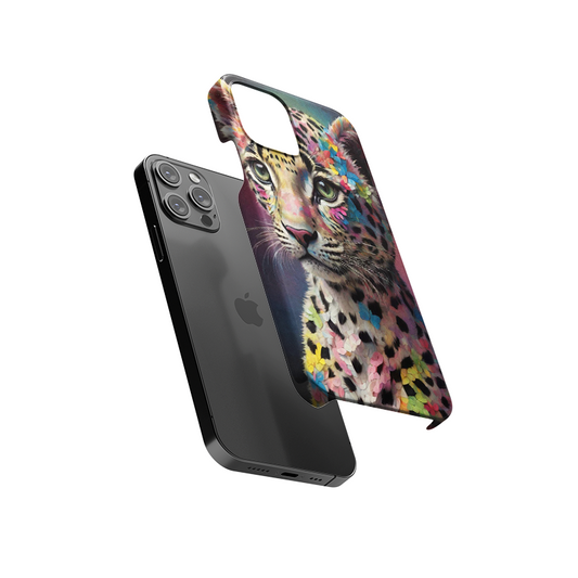 Colourful Cheetah Slim Hard Case