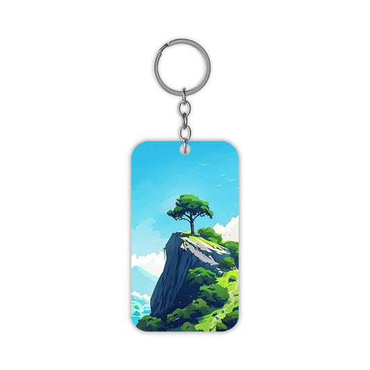 Aesthetic View Keychain