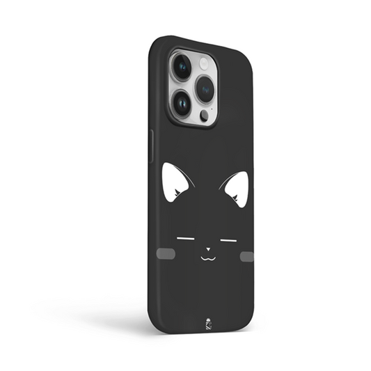 Black Cat Flexible Soft Silicone Case