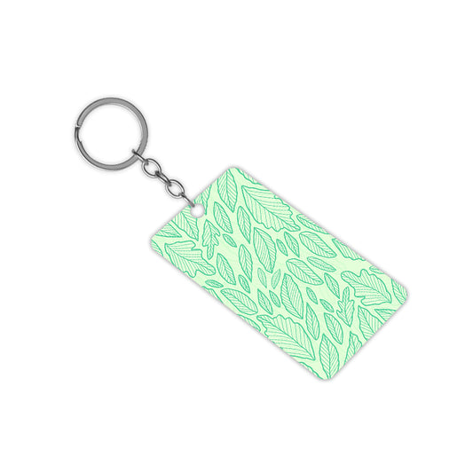 Leaves Keychain