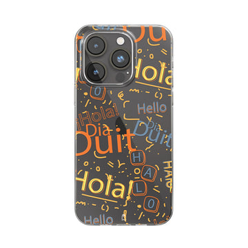 Hola Clear Silicone Case