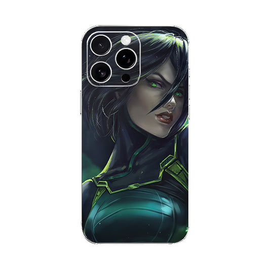 Cyber Women Warrior Mobile Phone Skin