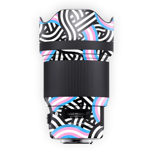 Jumbled Lines Lens Skin