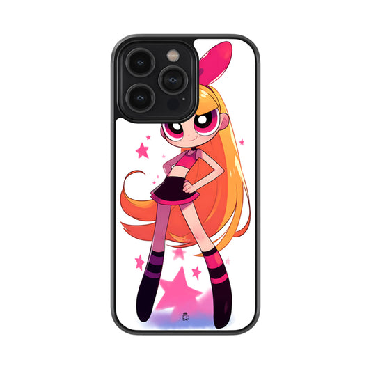 Stunning Miss.Blossom Glossy Metal Case