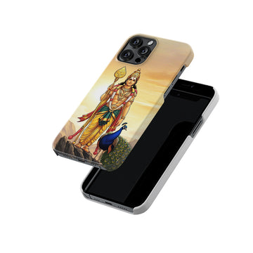 God Murugan with Peacock Slim Hard Case