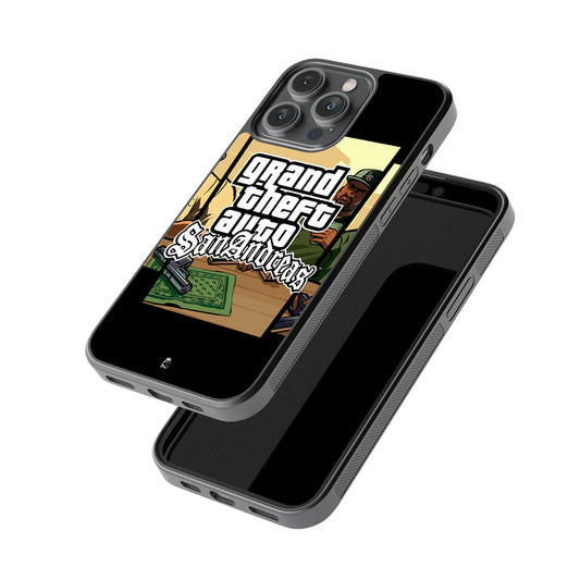 GTA San Andreas Glossy Metal Case