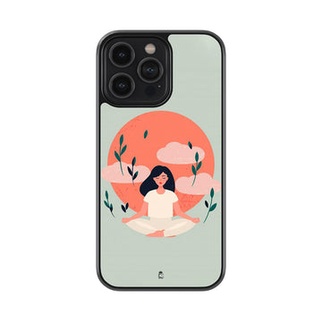 Padmasana Lady Glossy Metal Case
