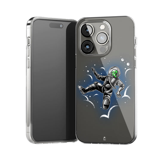 Astro Alien Clear Silicone Case