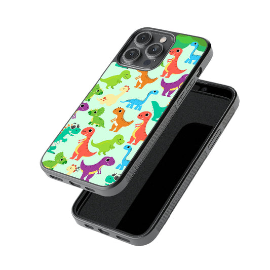 Dino Wolrd Glossy Metal Case