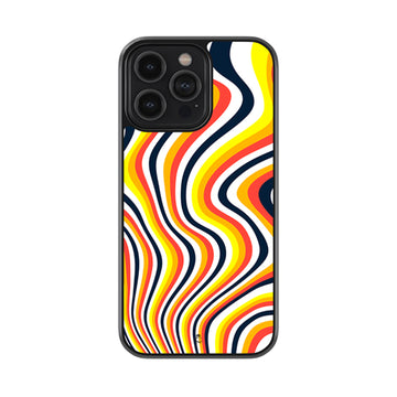 Wavy Trip Glossy Metal Case