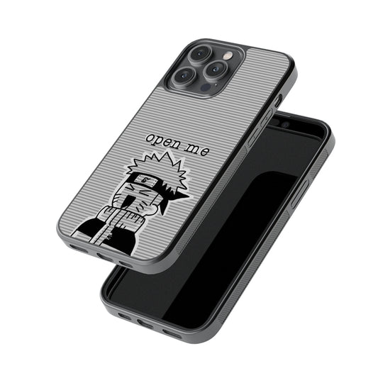 Open Me Glossy Metal Case