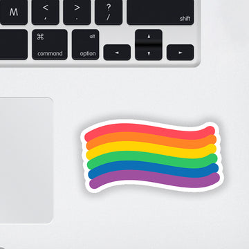 Pride Flag Laptop Sticker