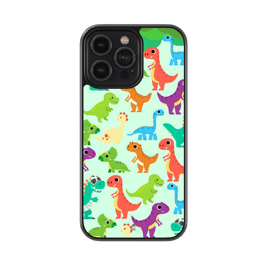 Dino Wolrd Glossy Metal Case