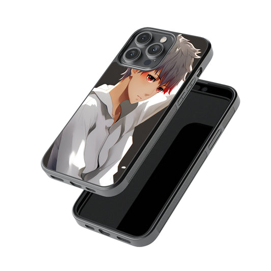 Sad Megumi Glossy Metal Case