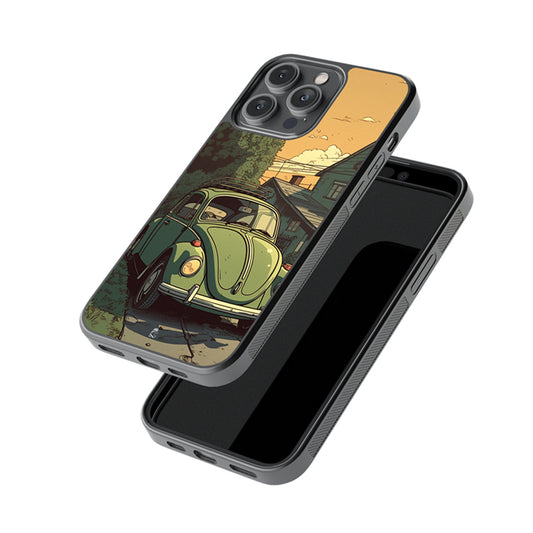 Vintage Aesthetics Glossy Metal Case