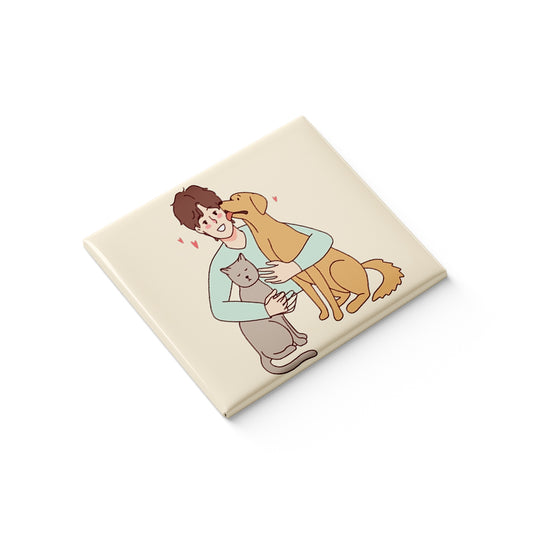Pet Lover Fridge Magnet