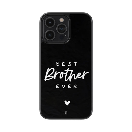 Best Brother Ever Glossy Metal Case