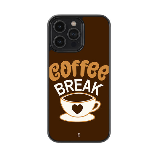 Coffee Break Glossy Metal Case