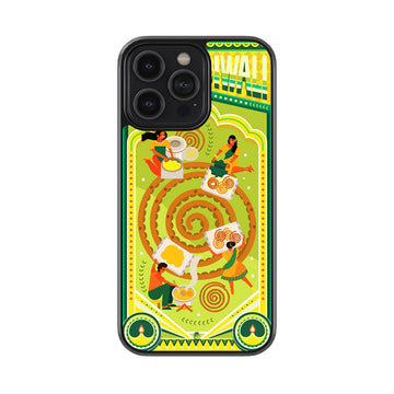 Jalebi Sweet Glossy Metal Case
