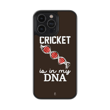 Cricket is my DNA Glossy Metal Case