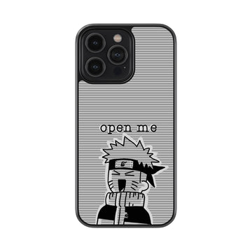 Open Me Glossy Metal Case