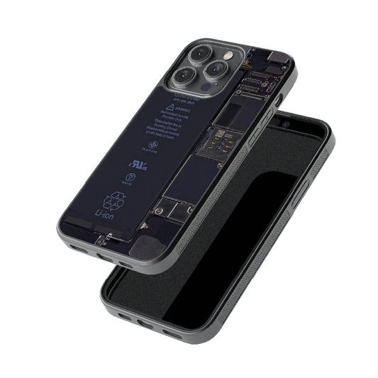 Mobile Phone Circuit Board Glossy Metal Case