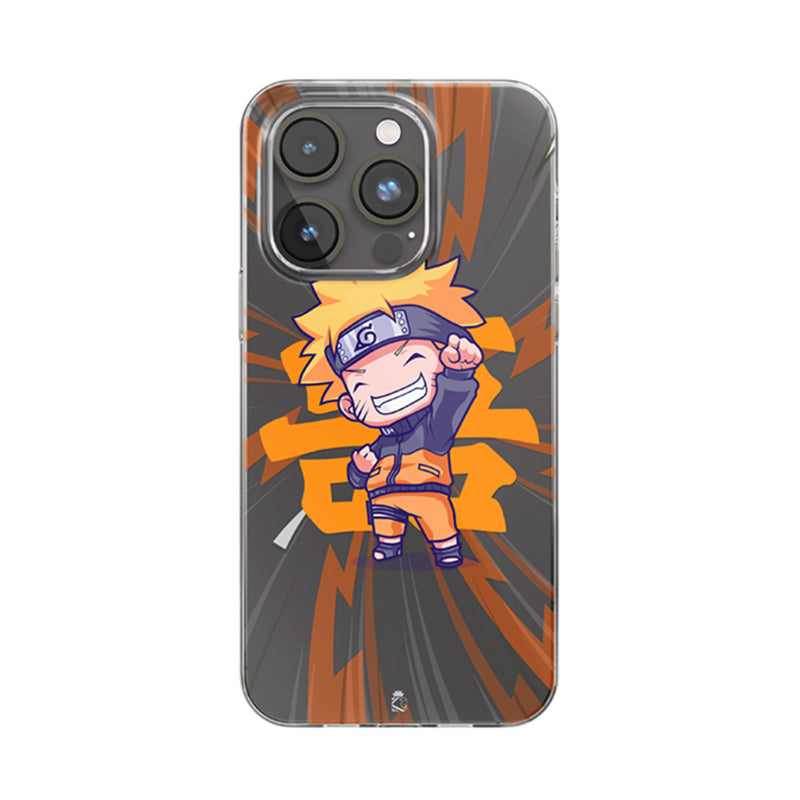 Young Naruto Clear Silicone Case