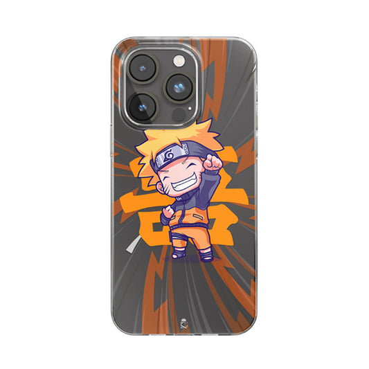 Young Naruto Clear Silicone Case