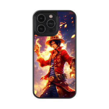 Let The Fire Play Glossy Metal Case