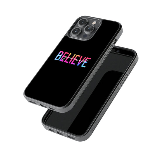 Believe In Yourself Glossy Metal Case