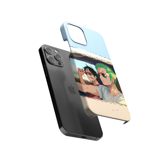 Zoro and Luffy Slim Hard Case