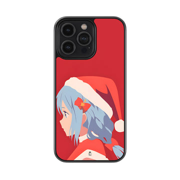 Christmas Girl Glossy Metal Case