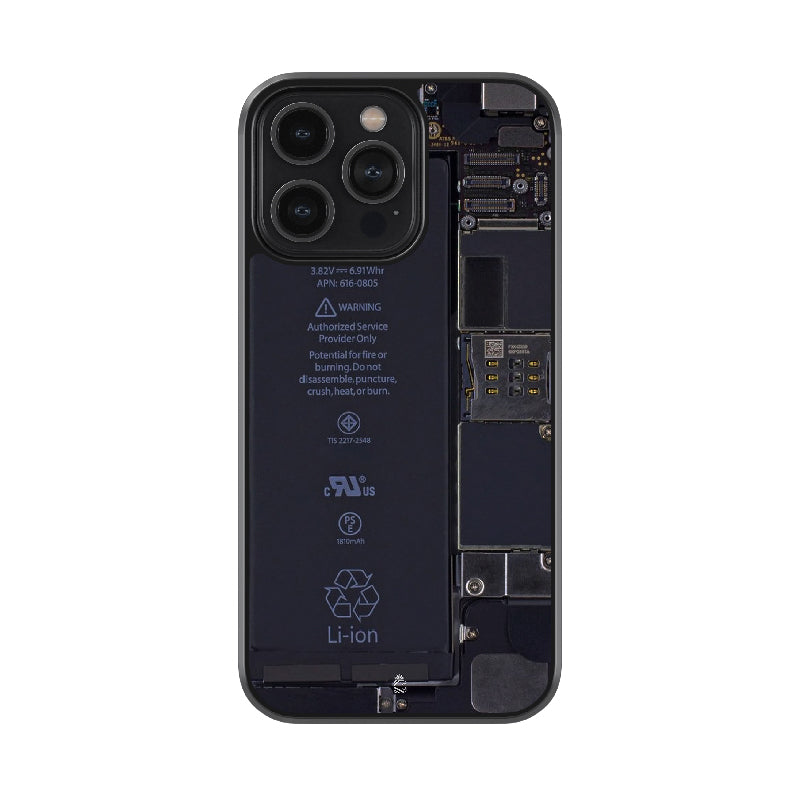 Mobile Phone Circuit Board Glossy Metal Case