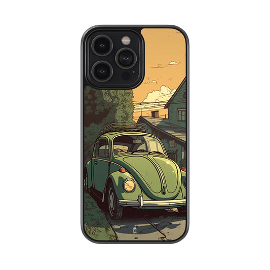 Vintage Aesthetics Glossy Metal Case