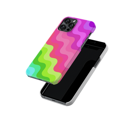 Colourful Curvy Slim Hard Case
