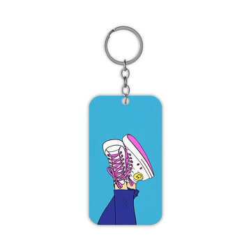 High On Feets Keychain