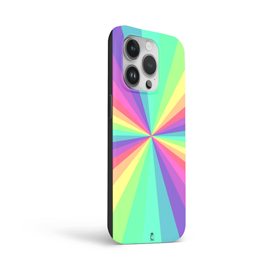 Rainbow Splash Flexible Soft Silicone Case