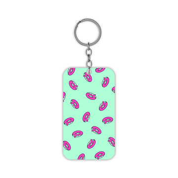 Doughnut Keychain