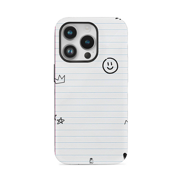 Notebook Paper Flexible Soft Silicone Case