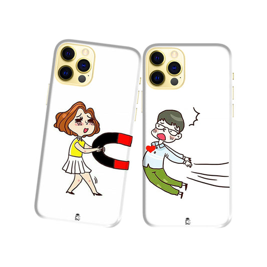 Law of Attraction Slim Hard Couple Phone Case
